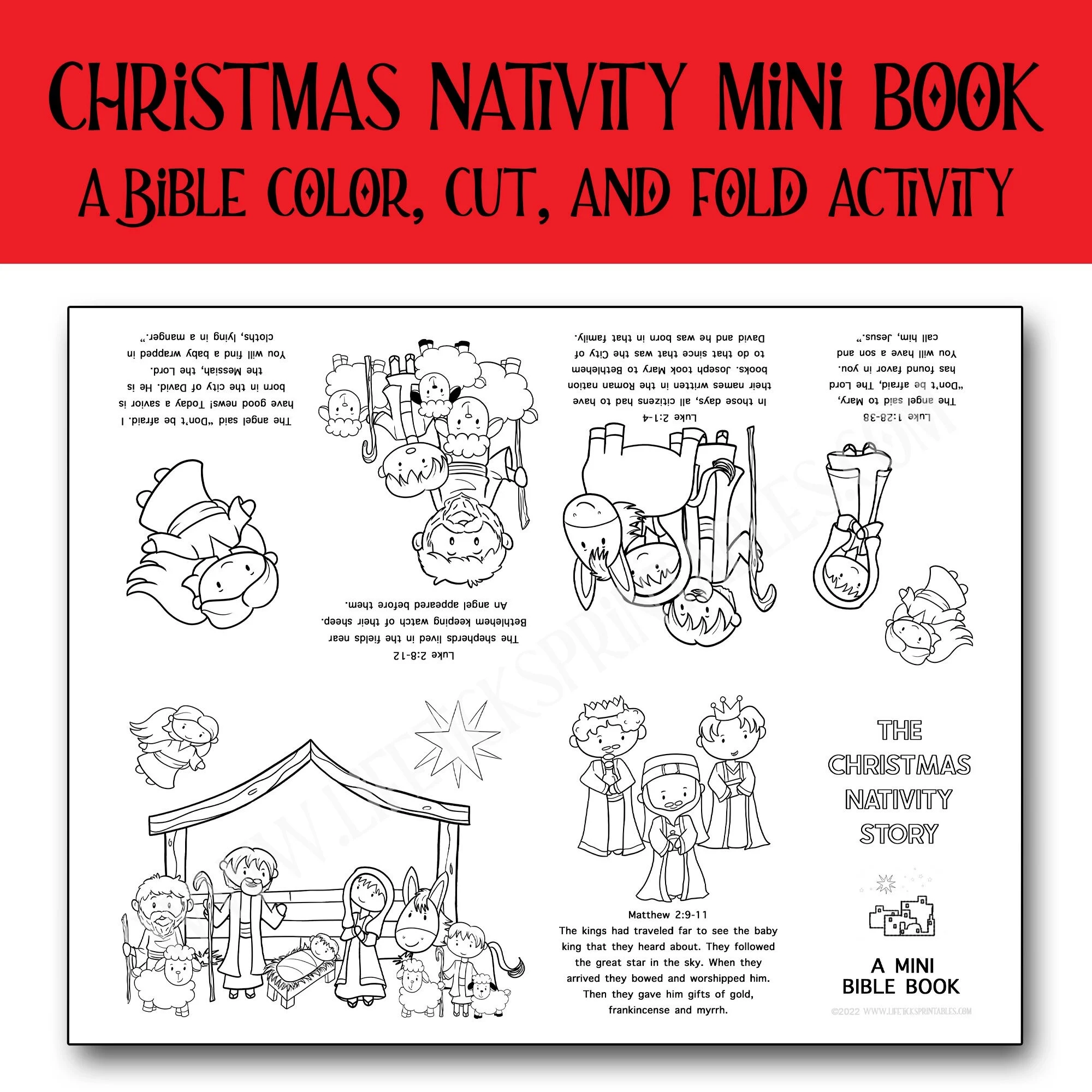 Printable Christmas Story From The Bible