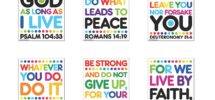 Colorful Bible Verse Posters