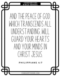 Comforting Bible Verses About Grief Death And Loss Fun Happy Home
