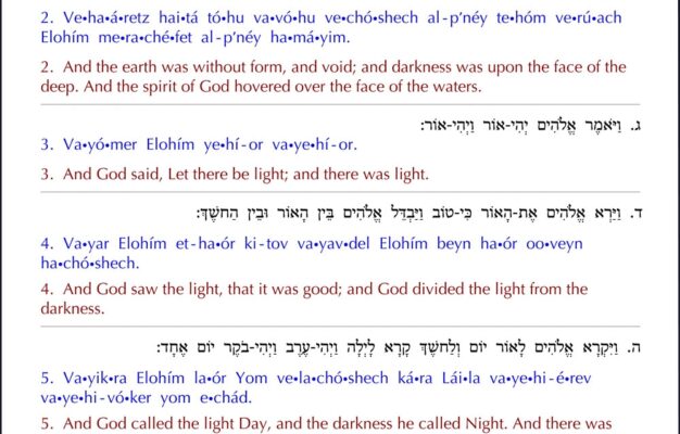Complete Hebrew English Phonetic Bible