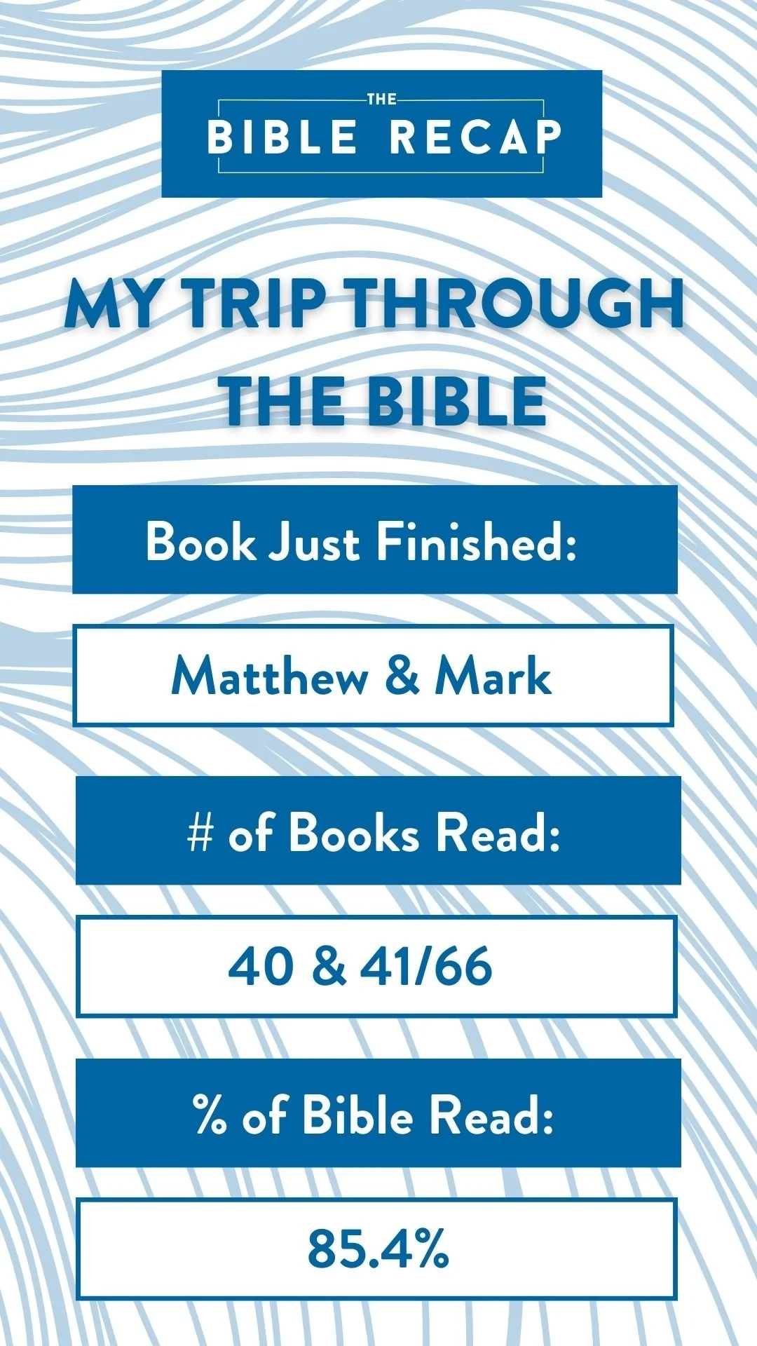 Complete The Bible Recap Celebrate Your Bible Reading Journey The Bible Recap