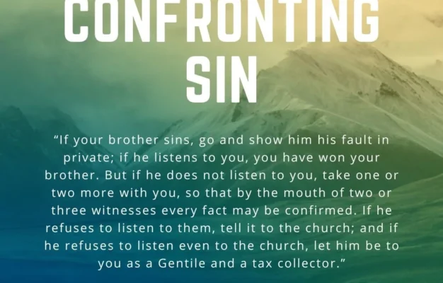 Confronting Sin Christ Life Resources