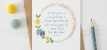 Crown Bible Verse Easter Card Pack By The Brook Creations