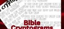 Cryptogram Bible Cryptograms From Healing Scriptures Printable Bible Games Four Corner