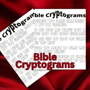 Cryptogram Bible Cryptograms From Healing Scriptures Printable Bible Games Four Corner