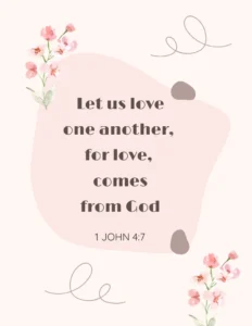 Cute Pink Inspirational Bible Quotes Template Venngage