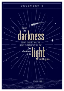 Daily Advent Scripture Cards By Arc First United Methodist Church Of Denton