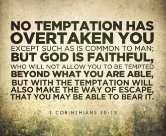Daily Bible Verse About Temptation Bible Time