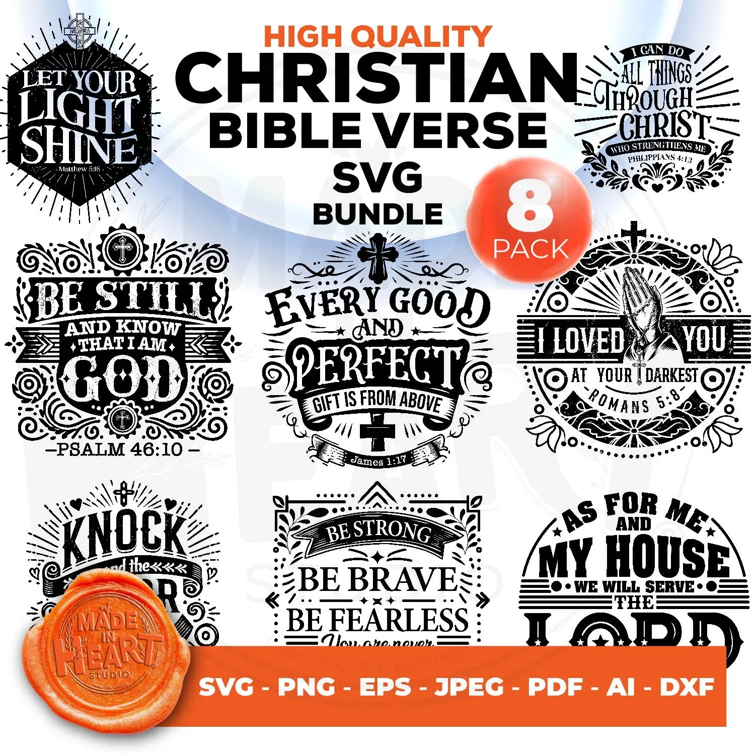 Daily Bible Verse SVG Bundle Scripture Of The Day Motivational Biblical Quotes Bible Shirts Christian Shirt Cricut God Quote About Life Etsy
