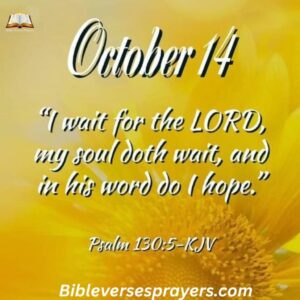 Daily Bible Verses And Reflections For October 2025