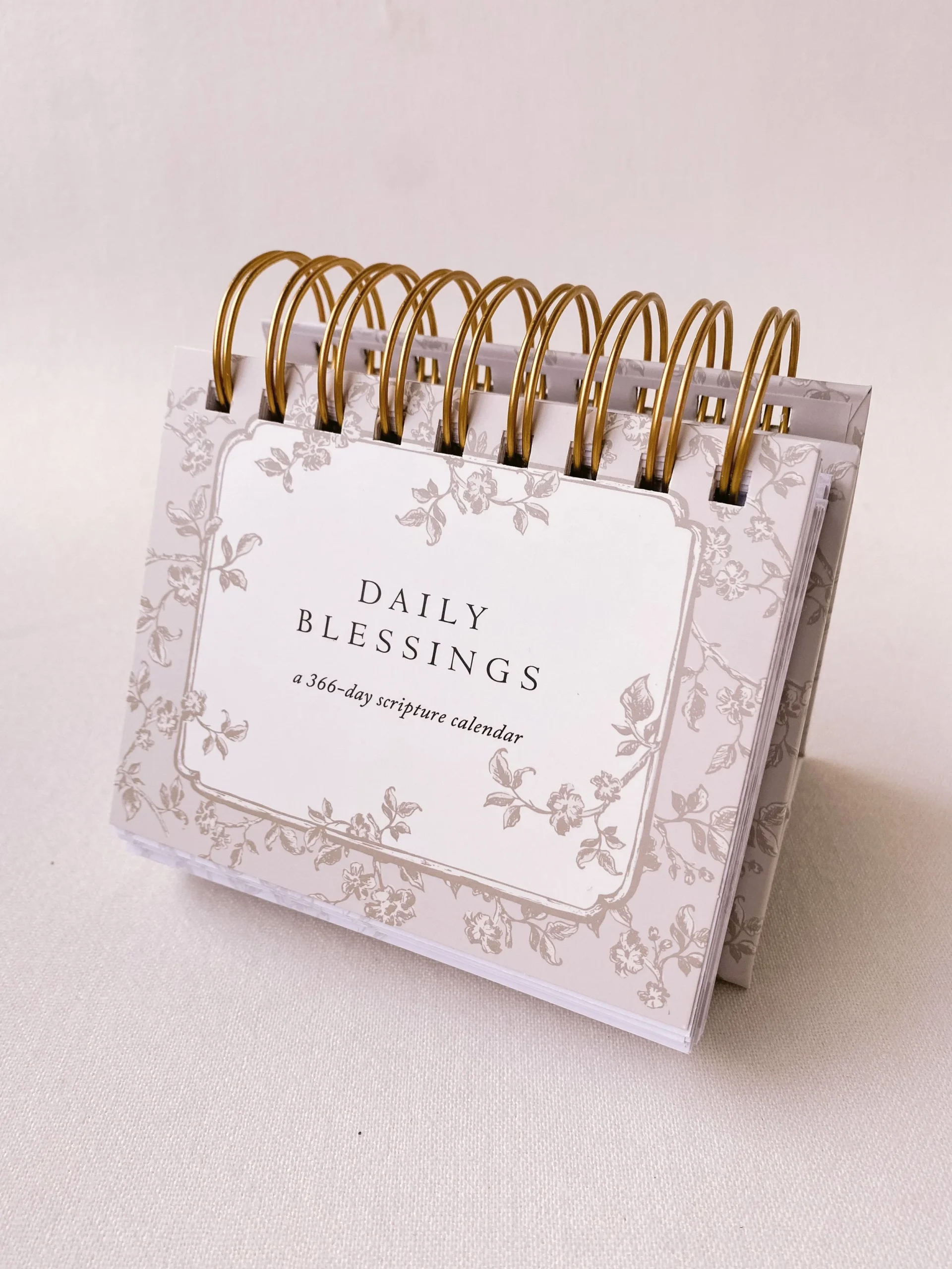 Daily Blessings A Perpetual Scripture Calendar Sugared Fig Paperie