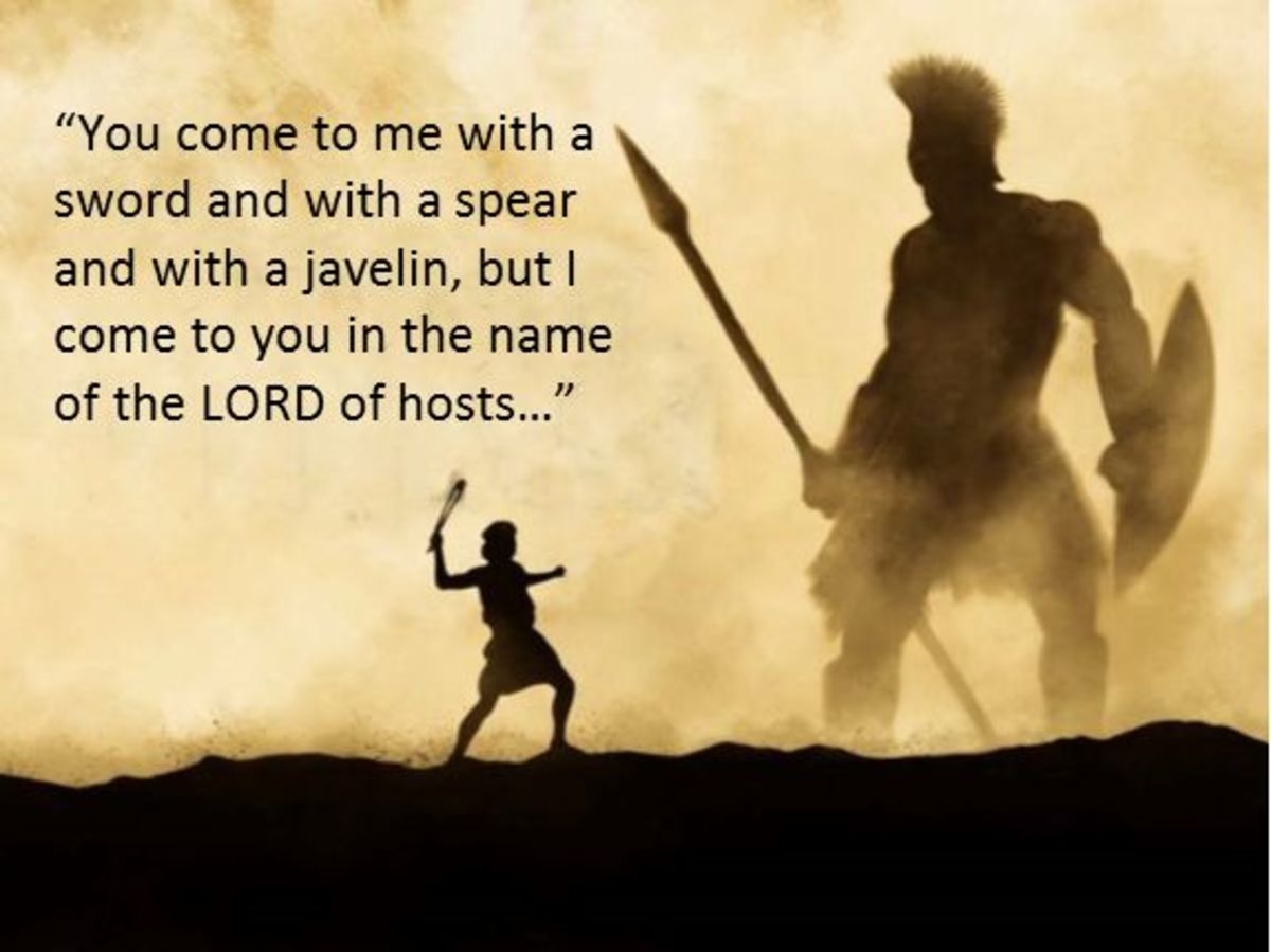 David And Goliath the Poem HubPages