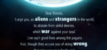 Did You Know That The Bible Calls You An Alien Blog