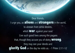 Did You Know That The Bible Calls You An Alien Blog