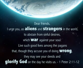 Did You Know That The Bible Calls You An Alien Blog
