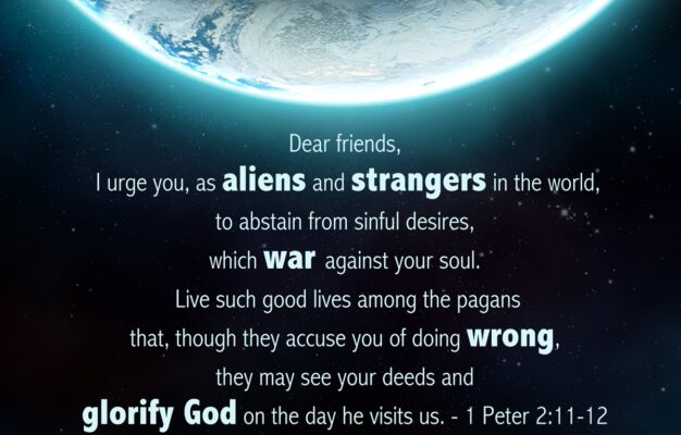 Did You Know That The Bible Calls You An Alien Blog