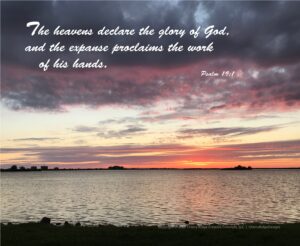 Digital Download Sunset With Scripture Series P6T1 Psalm 19 1 Etsy