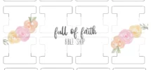 DIY Blank Page Tabs Bible Journal Planner JPEG Download Etsy