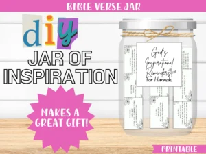 DIY Scripture Jar Inspiring Bible Verses Christian Gift PDF Etsy