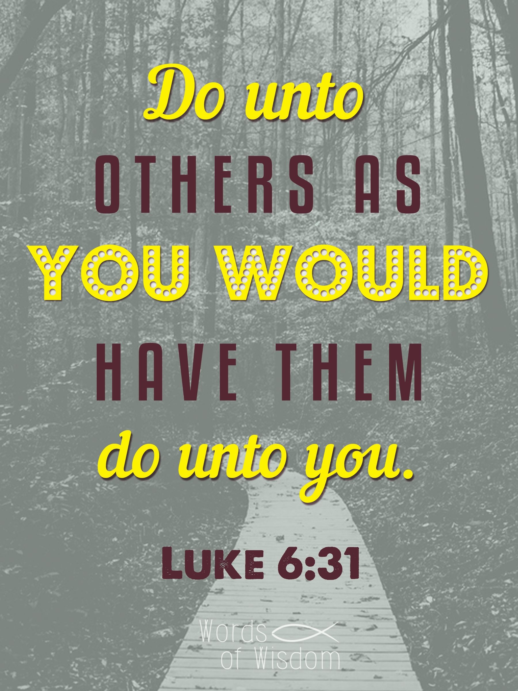 Bible Quotes Do Unto Others