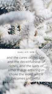 Download Frosted Pine Mark419 Bible Verse Wallpaper Wallpapers