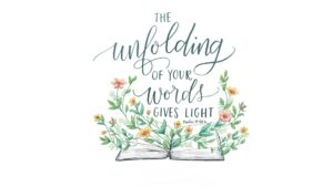 Download Word Gives Light Bible Quote Wallpaper Wallpapers