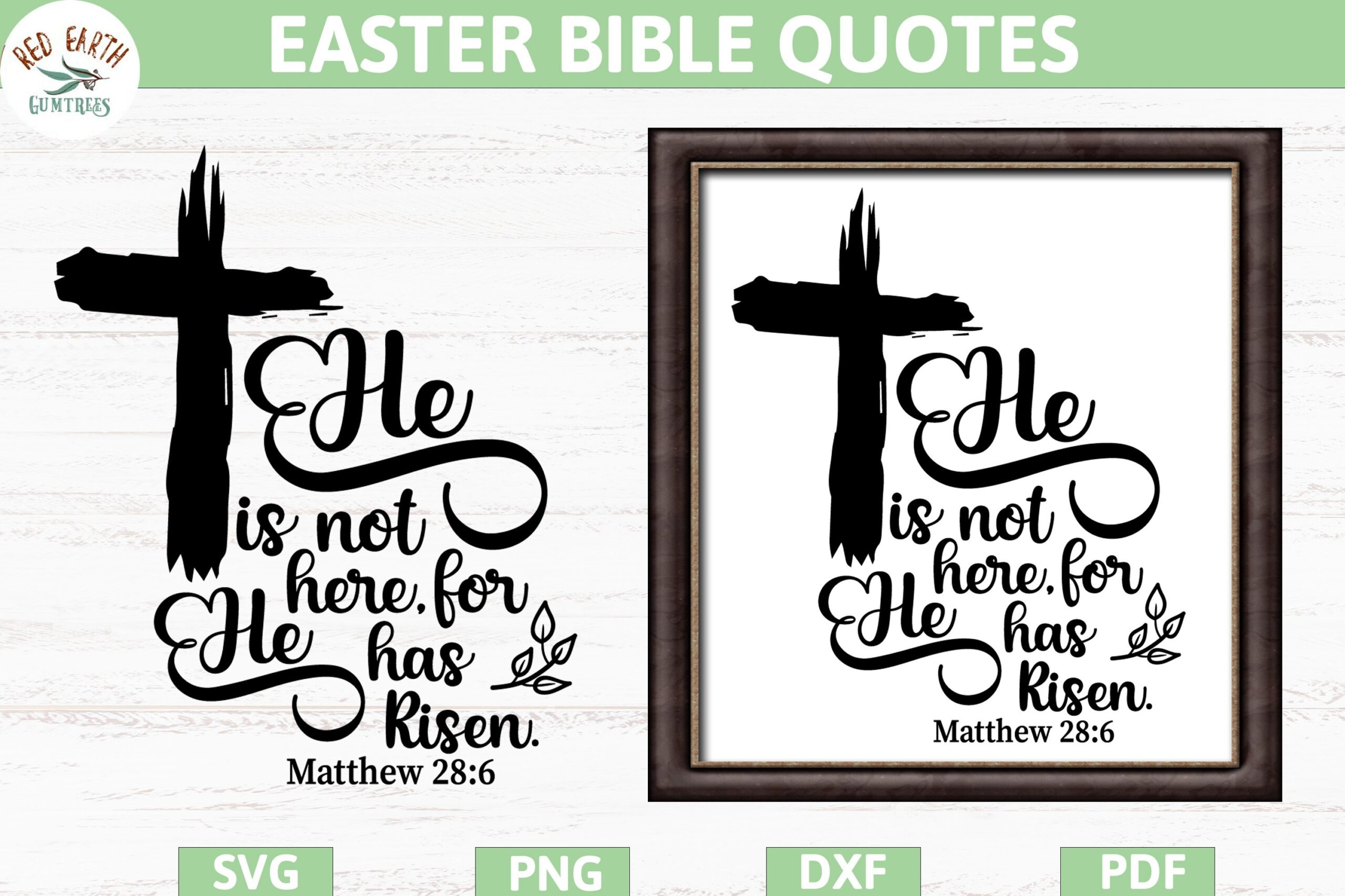 Easter Jesus Resurrection Quotes SVG Bible Quote Easter SVG