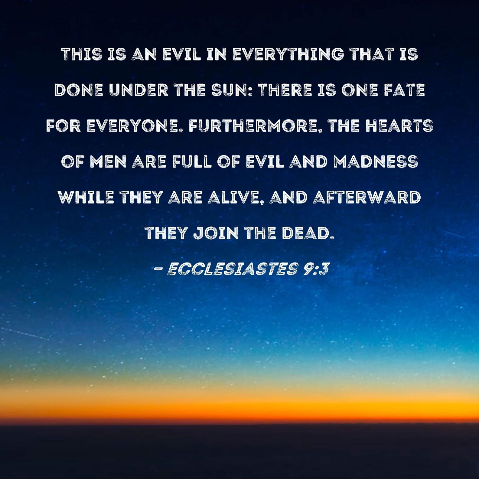 Bible Quotes About Fate
