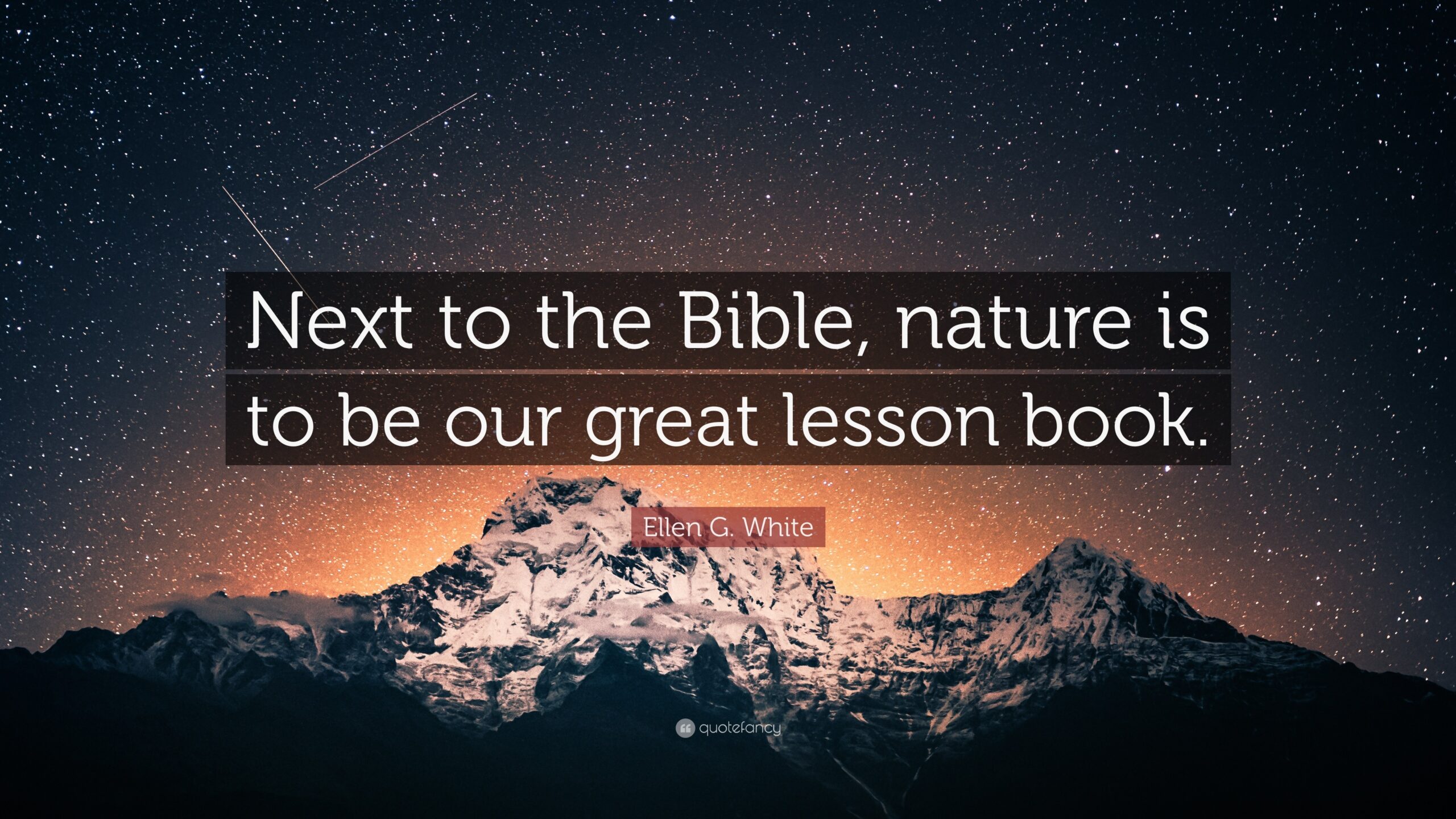 Bible Nature Quotes