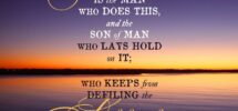 Embrace The Sabbath And Find True Blessings