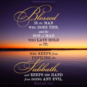 Embrace The Sabbath And Find True Blessings