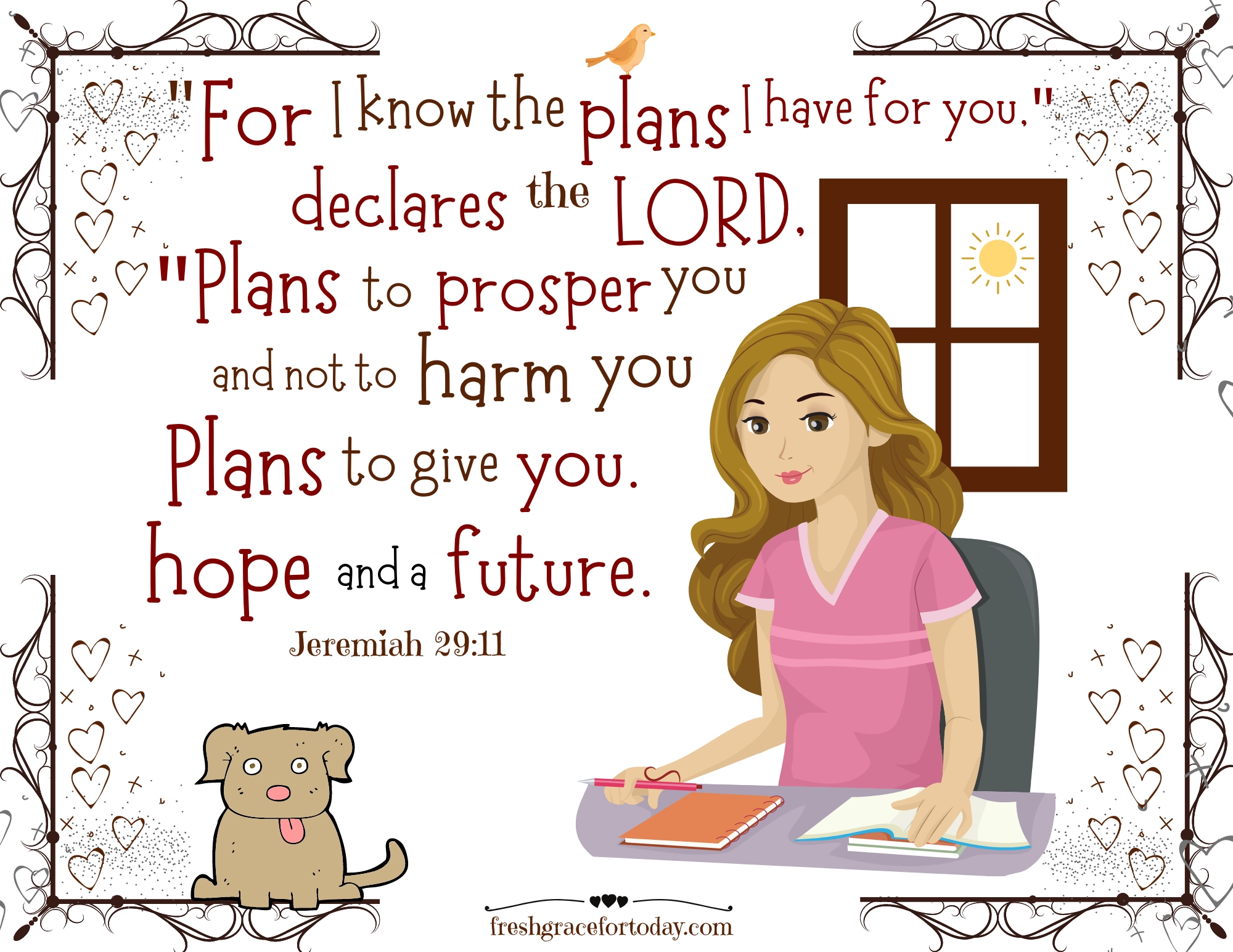 Encouraging Bible Verses For Teens With Printable Graphics Fresh Grace For Today
