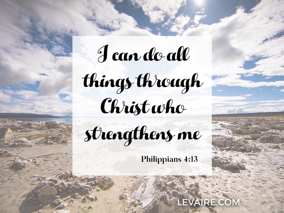 Encouraging Bible Verses Levaire