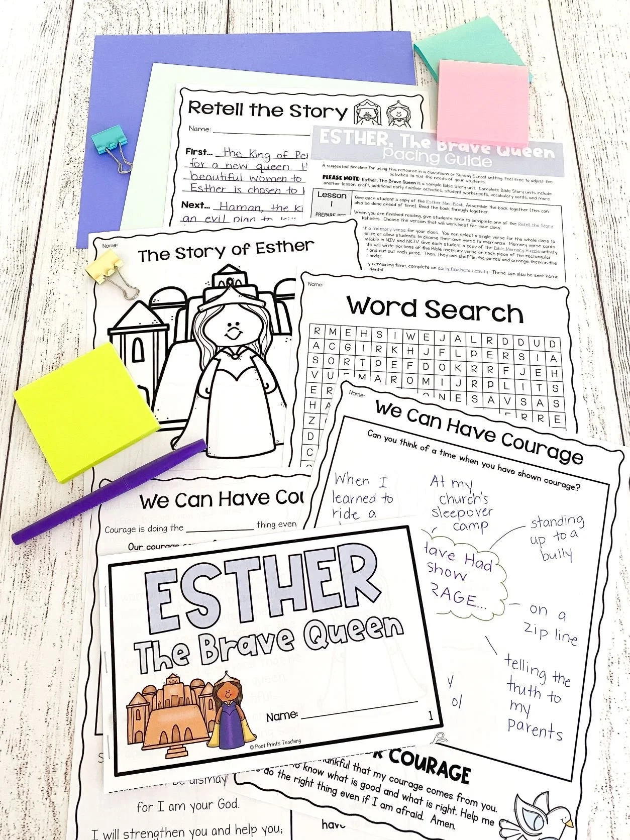 Free Printable Esther Bible Study
