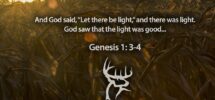 Every Hunter Can Appreciate This Bible Verse Gen 1 3 4