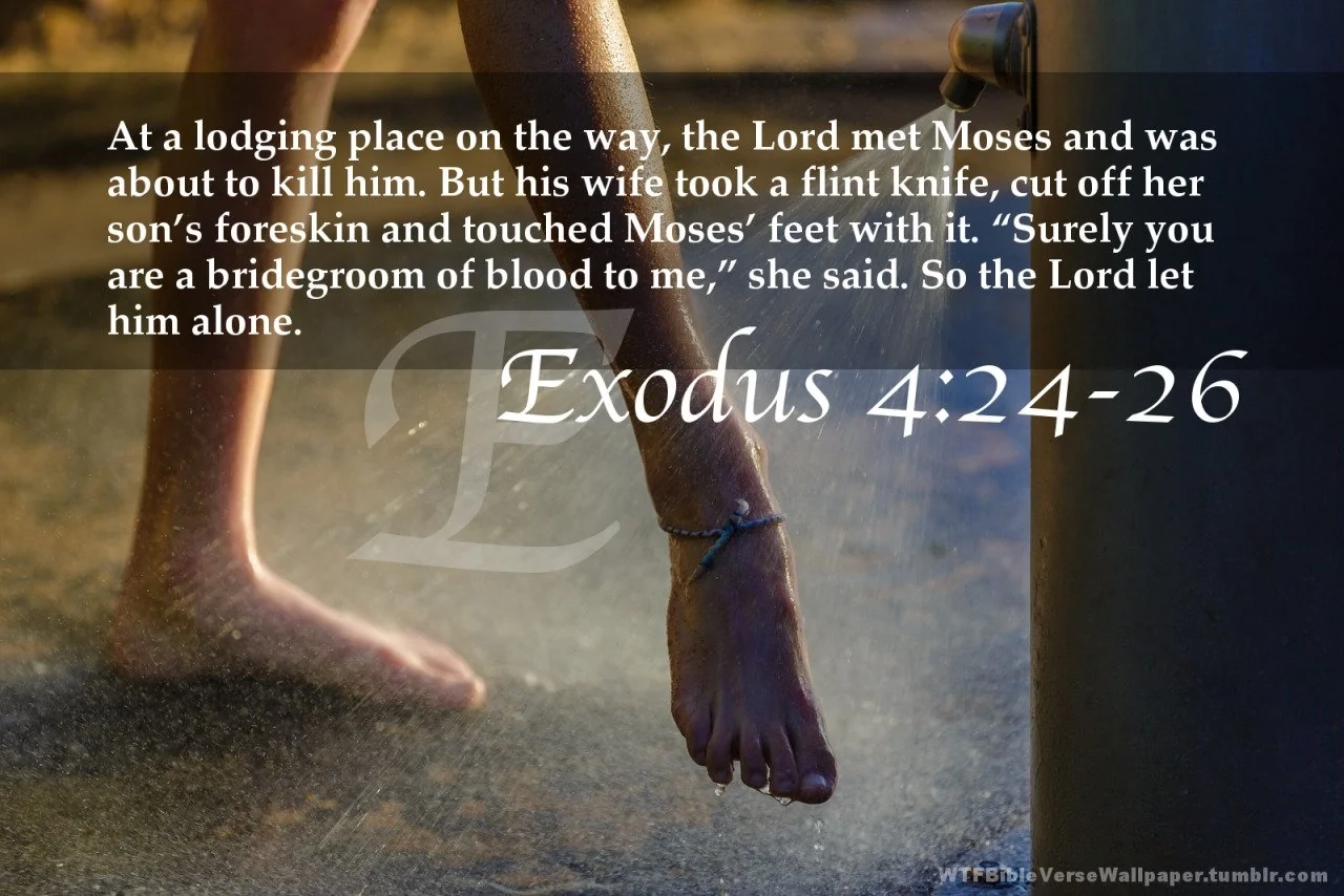 Exodus 4 24 26 Whats The Most Fucked Up Bible Verse In Your Opinion R exchristian