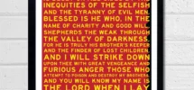Ezekiel 25 17 Art Print Pulp Fiction Movie Quote Jules Winnfield Tarantino Etsy