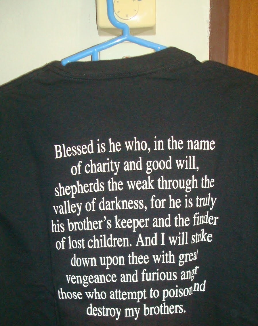 Bible Pulp Fiction Quote