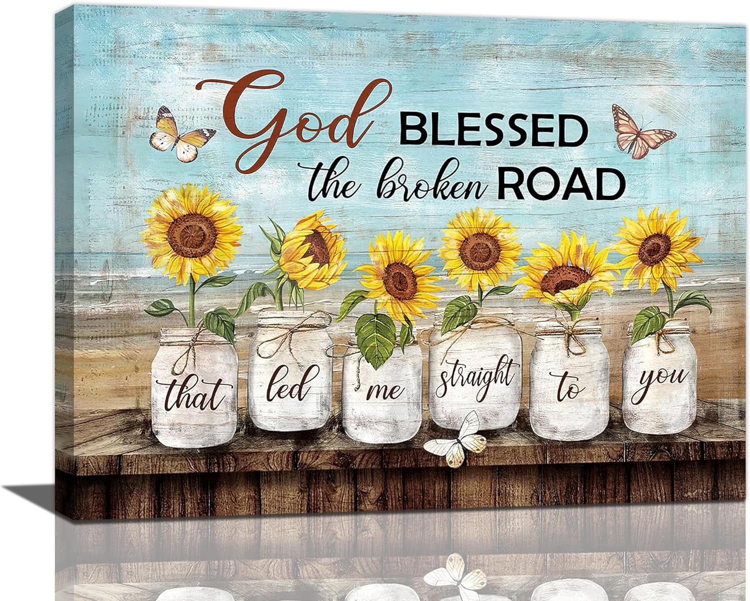 Farmhouse Sunflower Wall Art Butterfly Religion Christian Bible Verse Pictures Wall Decor Scripture Quotes Canvas Painting Print Artwork Framed For Living Room Bedroom Bathroom 16 12 Walmart Farmhouse Sunflower Wall Art Butterfly Religion Christian Bible Verse Pictures Wall Decor Scripture Quotes Canvas Painting Print Artwork Framed For Living Room Bedroom Bathroom 16 12 Walmart