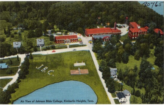 File Air View Of Johnson Bible College Kimberlin Heights Tenn 90765 jpg Wikimedia Commons