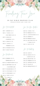 Finding True Love Bible Reading Plan Organic Christian Living