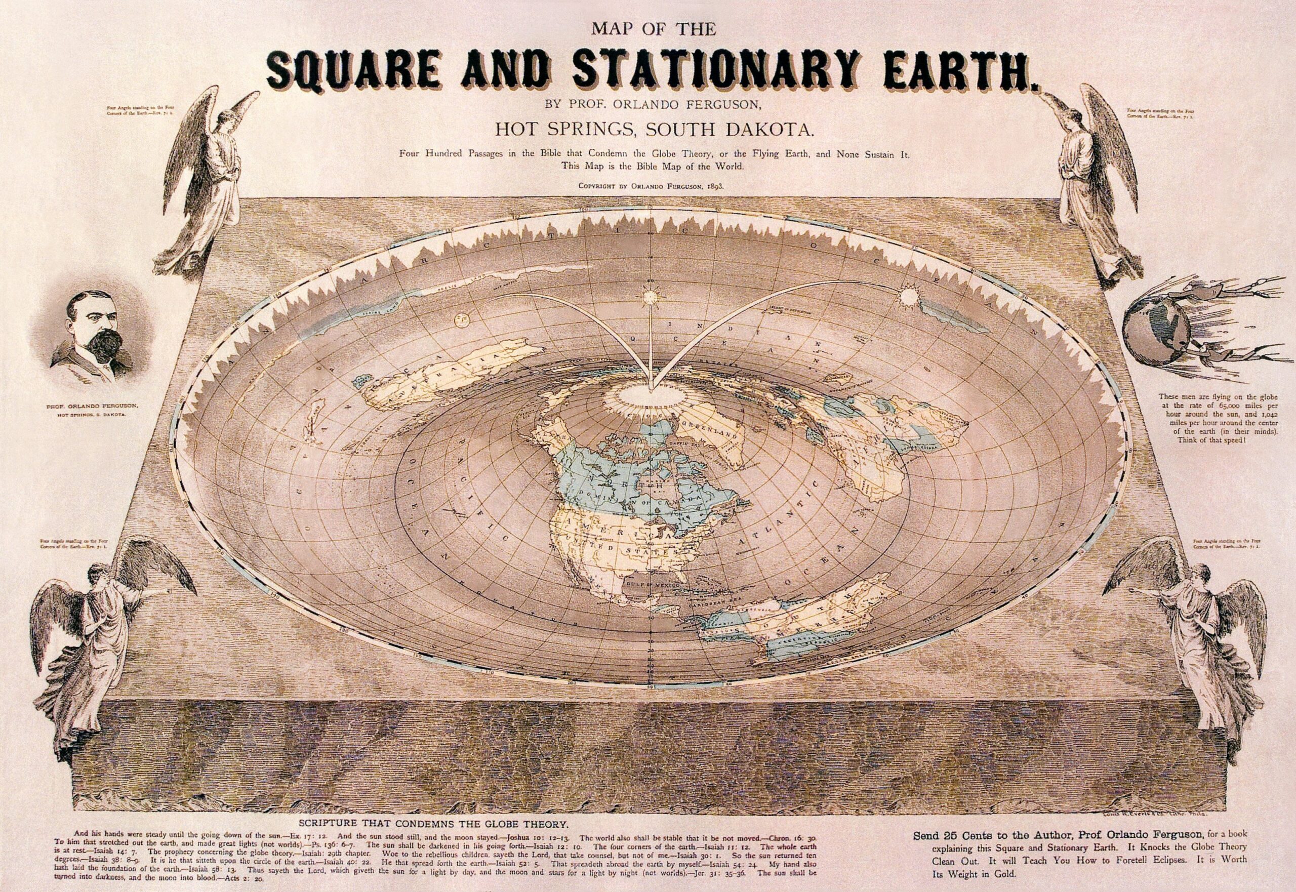 Bible Quotes Flat Earth