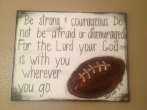 Football With Bible Verses Quotes QuotesGram