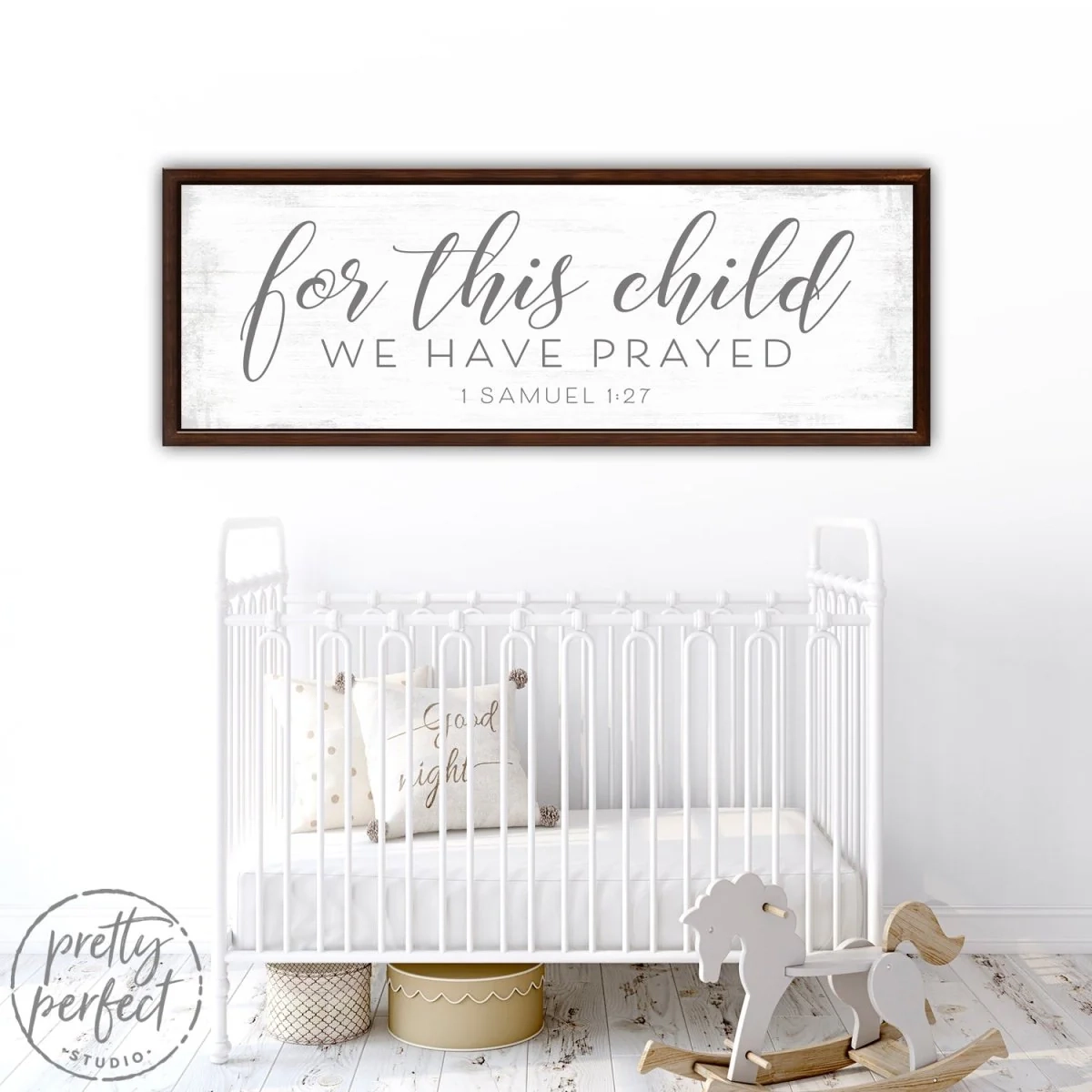 For This Child We Have Prayed Bible Verse Sign Pretty Perfect Studio