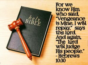 For We Know Him Who Said Vengeance Is Mine I Will Repay Says The Lord By Keith McGivern Medium