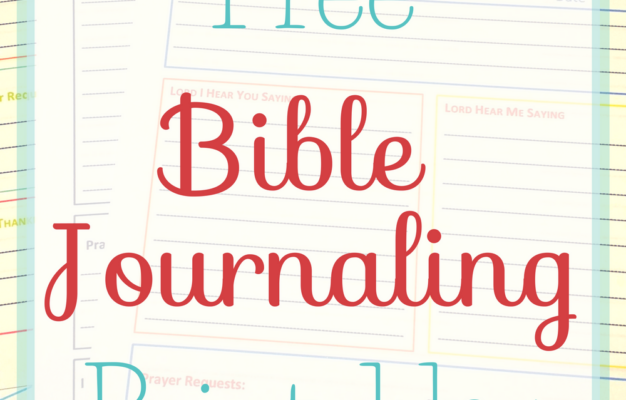 Free Bible Journaling Printables Called To Life Coaching