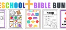 Free Bible Printables Christian Preschool Printables