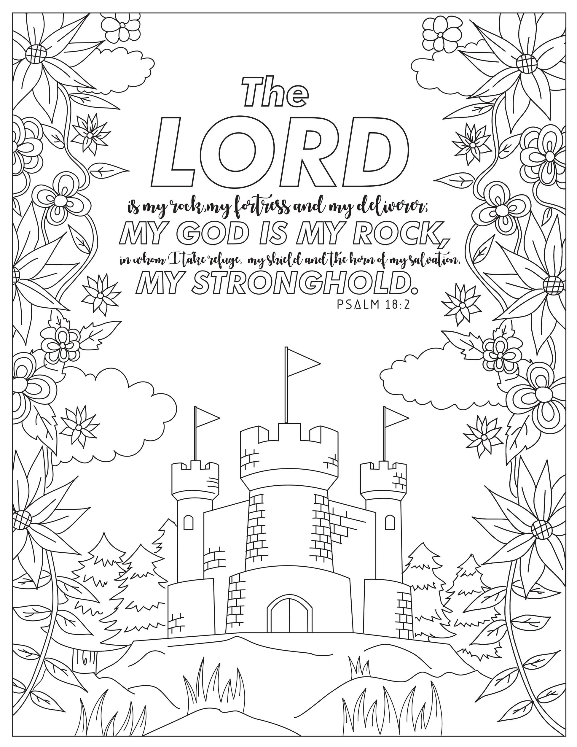 FREE Do Not Fear Coloring Pages Sunday School Store