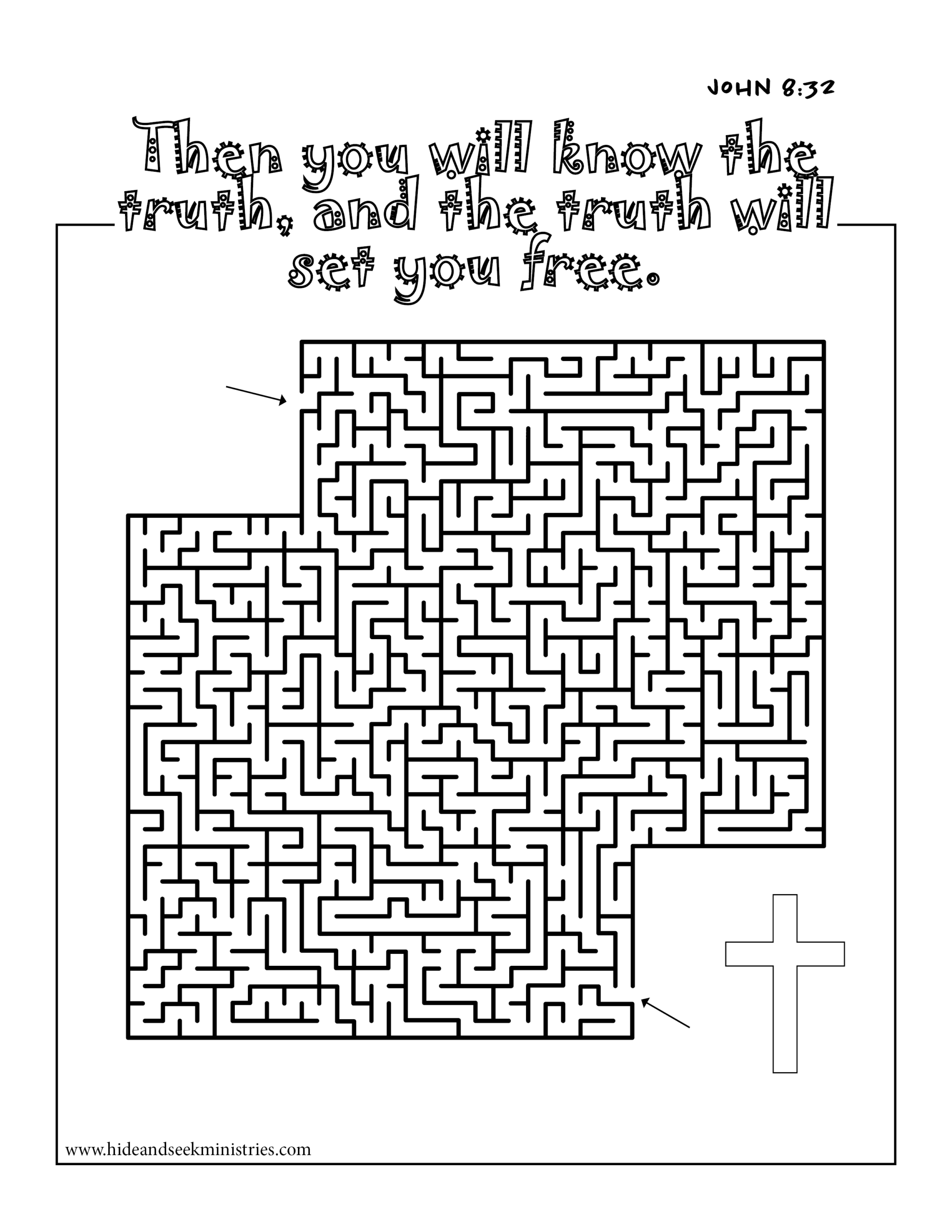 Printable Bible Activities Youth