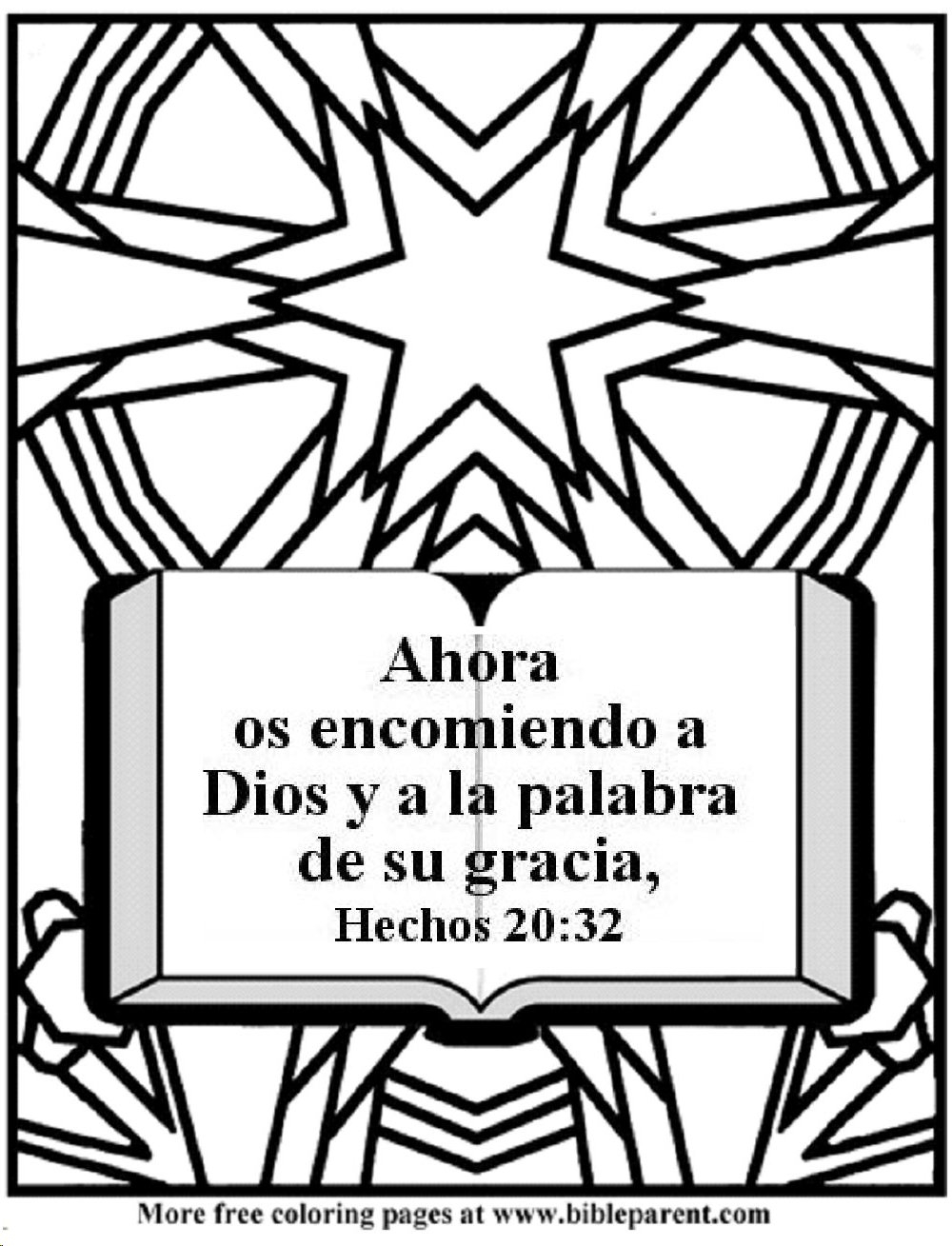 Free Printable Bible Coloring Pages In Spanish Espanol